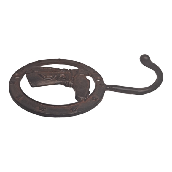 Boot Wall Hook Decorative Cowboy Metal Hanger - Picture 9 of 10